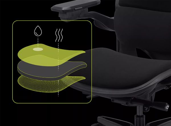 发2499元：人体工学设计 4D可调节扶手开元棋牌app微星MAG A10电竞椅首(图3)